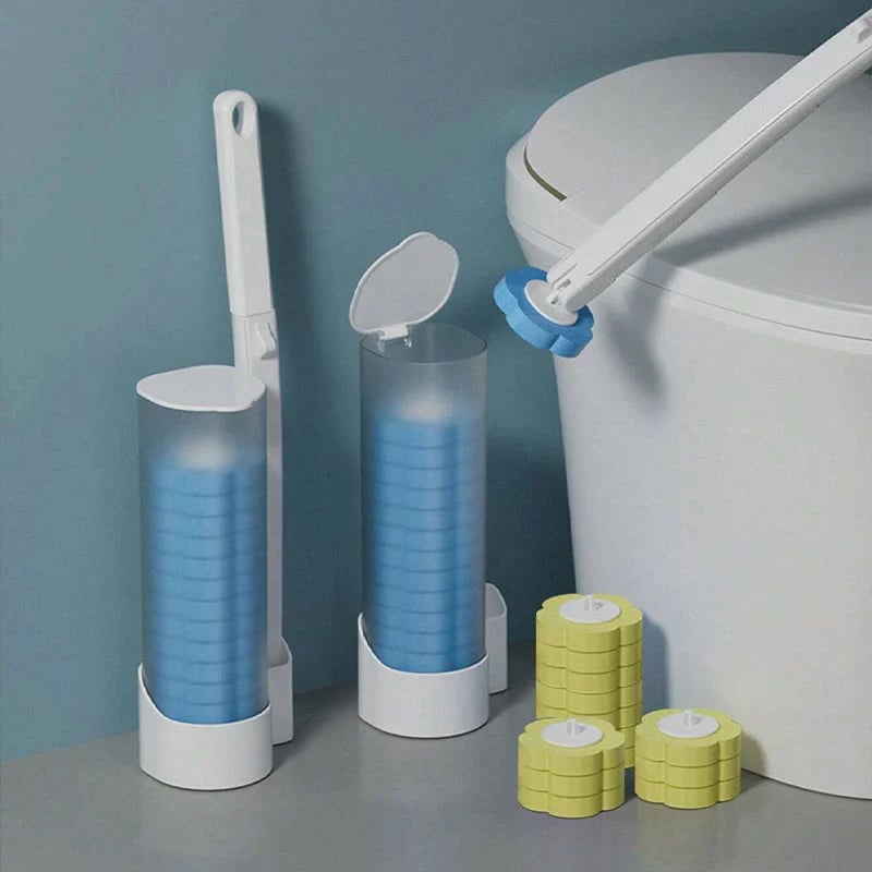 (Buy more, pay less) Disposable toilet cleaning system