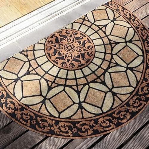 Welcome in Style Front Door Mat – Low Pile, Anti-Slip, Dirt-Trapping Doormat