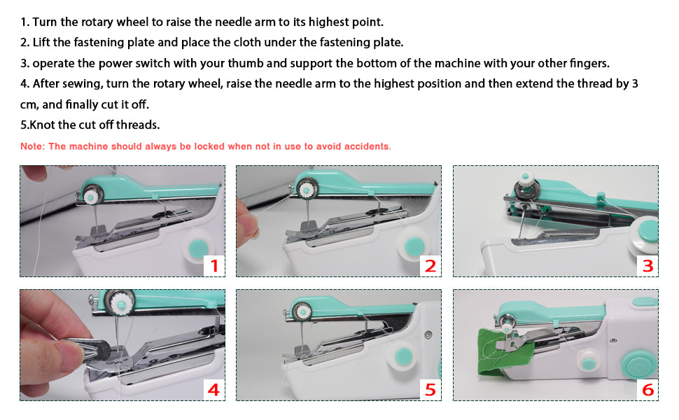 🧵Handheld Electric Mini Sewing Machine – Great for Kids’ Hands-On Learning and Adults’ Clothing Repairs!