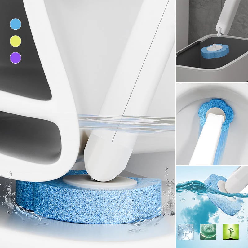 (Buy more, pay less) Disposable toilet cleaning system