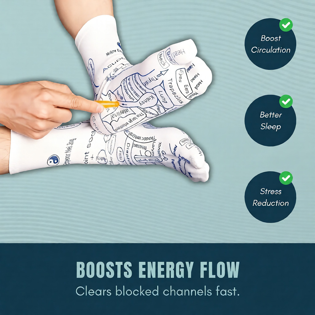 Foot Acupressure Therapy Set（Buy now and get two foot massage sticks FREE.）
