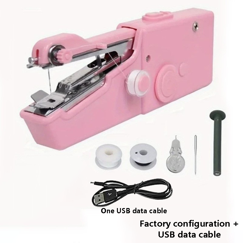 🧵Handheld Electric Mini Sewing Machine – Great for Kids’ Hands-On Learning and Adults’ Clothing Repairs!