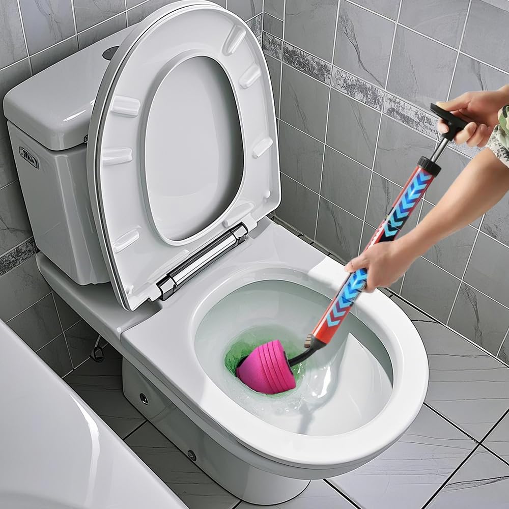 🚽 High-Pressure Toilet Plunger