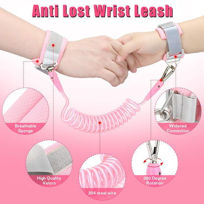 👶 Toddler Leash + Anti-Lost Wrist Link Keep your child safe while giving them the freedom to explore!