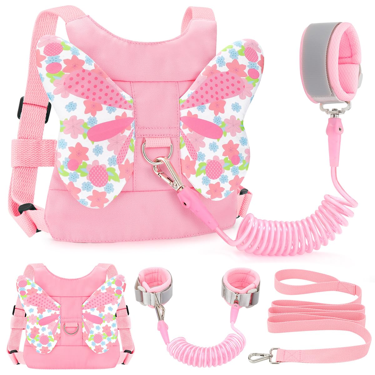 👶 Toddler Leash + Anti-Lost Wrist Link Keep your child safe while giving them the freedom to explore!