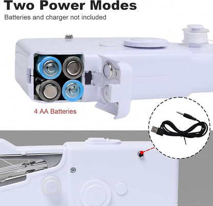 🧵Handheld Electric Mini Sewing Machine – Great for Kids’ Hands-On Learning and Adults’ Clothing Repairs!