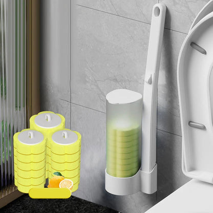 (Buy more, pay less) Disposable toilet cleaning system