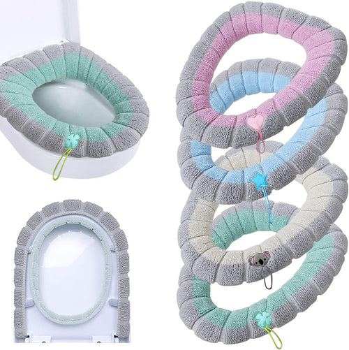 🧻 4PCS Soft Toilet Seat Cover Pads