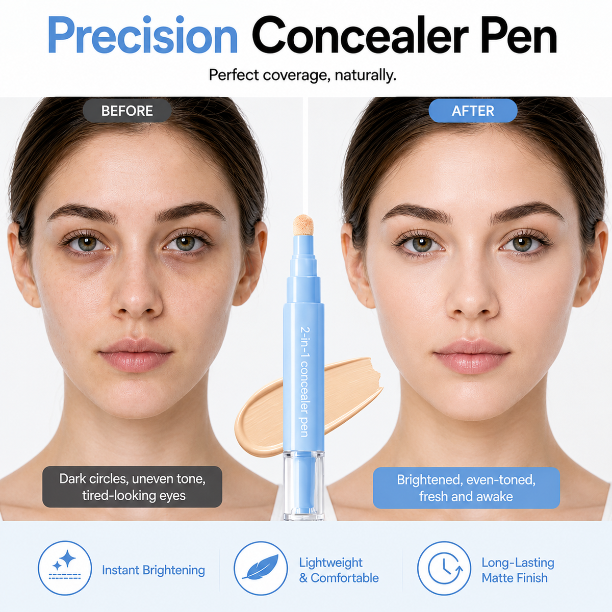 2-in-1 Eye Concealer Pen