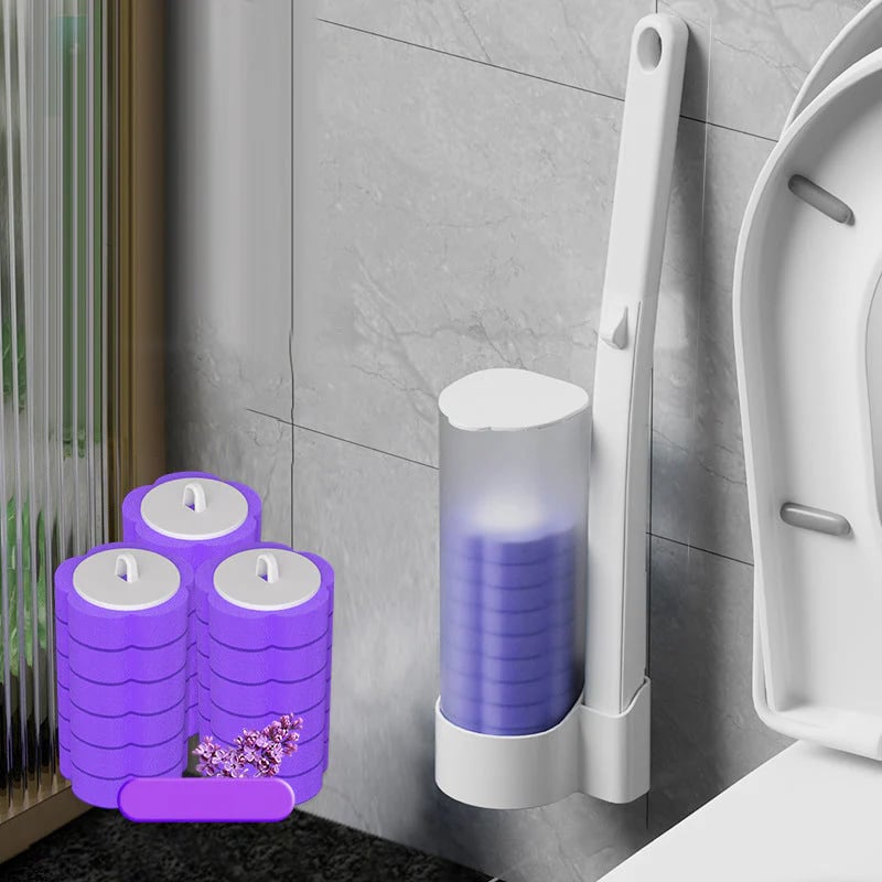 (Buy more, pay less) Disposable toilet cleaning system