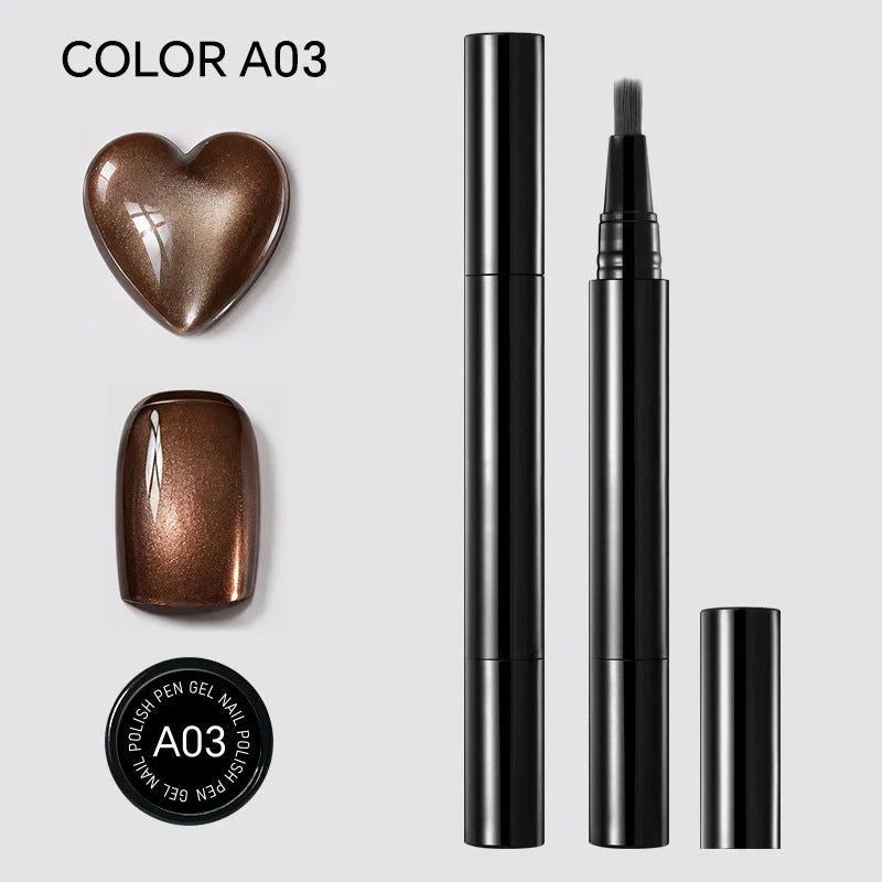 3-in-1 One-Step Gel Nail Pen