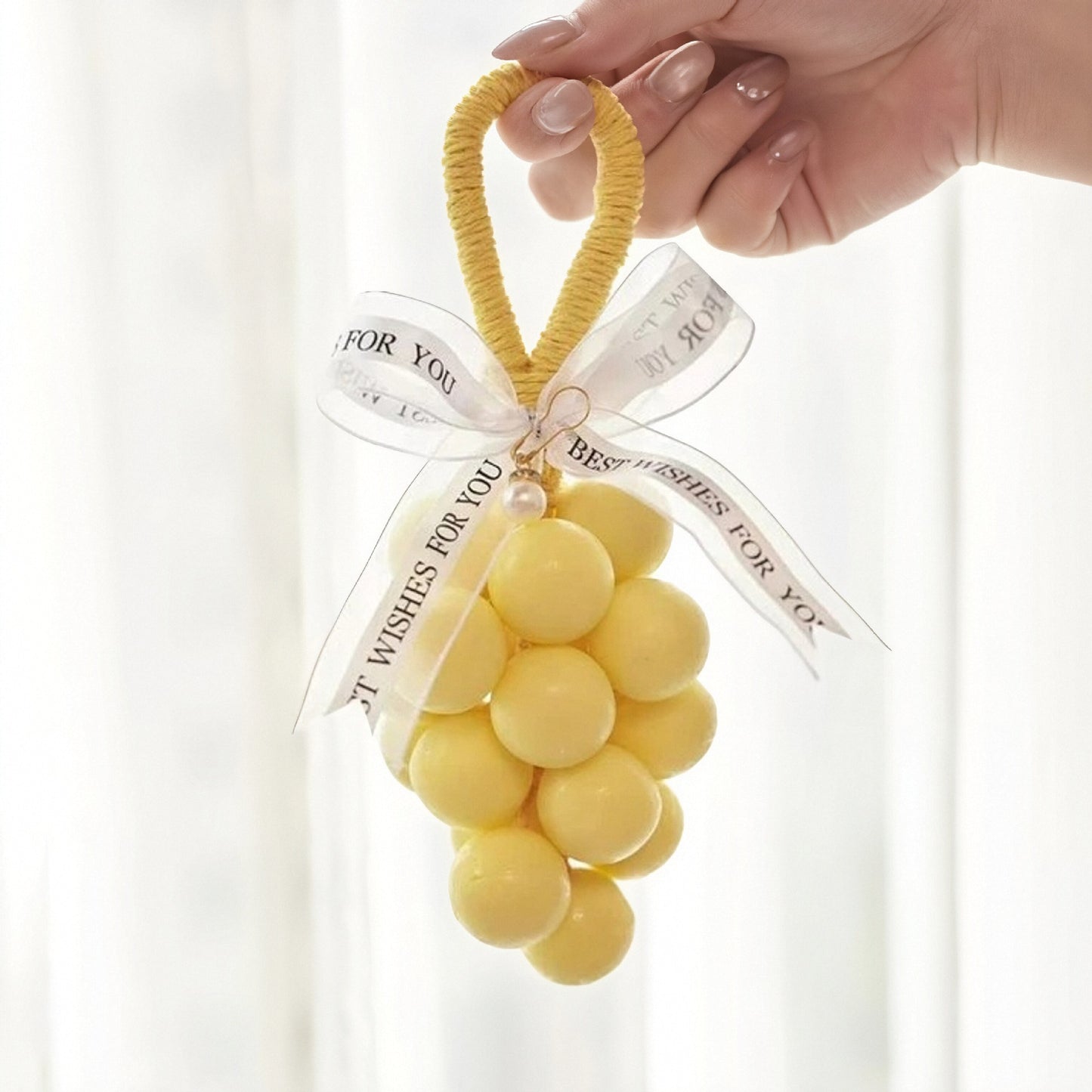 Handmade Grape Cluster Soap – Natural, Fragrant, Decorative Bath Soap, Also Usable as Aromatherapy