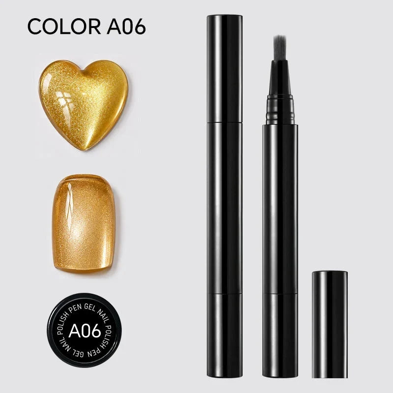 3-in-1 One-Step Gel Nail Pen