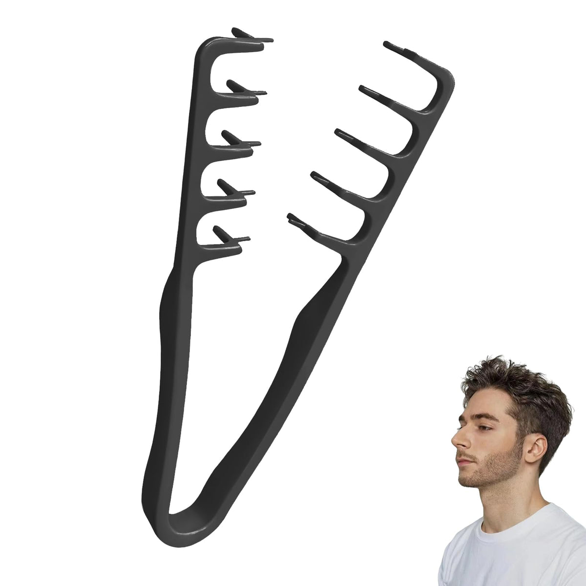 Men's Hairstyling Comb