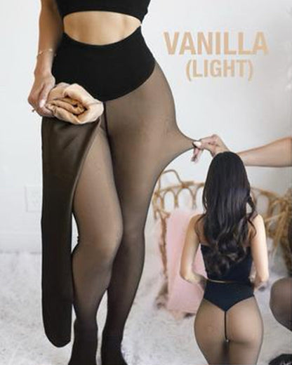 ❄️One-Seam Shaping Fleece Leggings✨Stay Warm