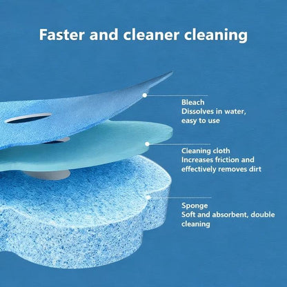 (Buy more, pay less) Disposable toilet cleaning system