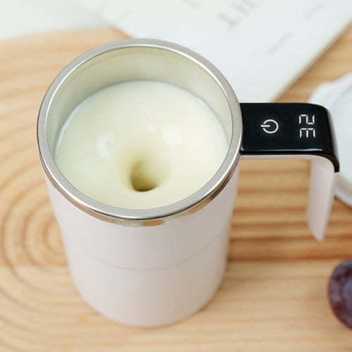 💥Christmas Sale 40% ☕🔋Rechargeable Automatic Magnetic Stirring Coffee Mug Set⚡