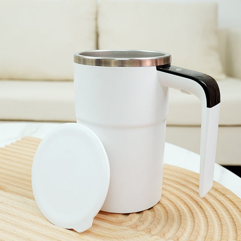 💥Christmas Sale 40% ☕🔋Rechargeable Automatic Magnetic Stirring Coffee Mug Set⚡
