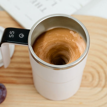 💥Christmas Sale 40% ☕🔋Rechargeable Automatic Magnetic Stirring Coffee Mug Set⚡