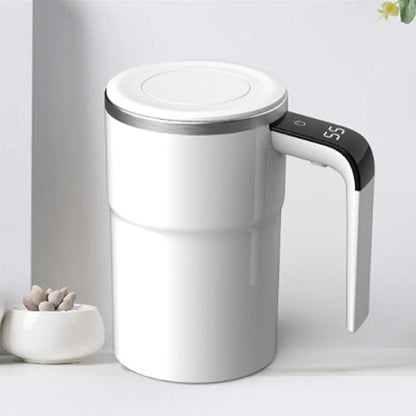 💥Christmas Sale 40% ☕🔋Rechargeable Automatic Magnetic Stirring Coffee Mug Set⚡
